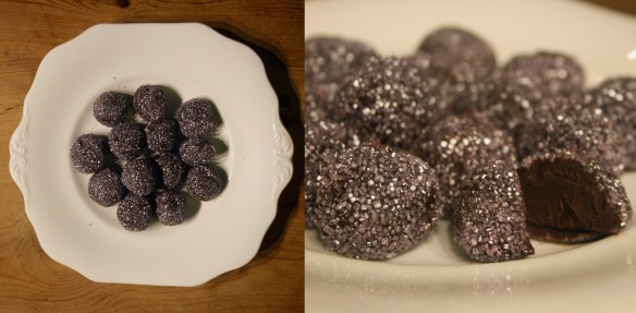 Violent Violet Truffles